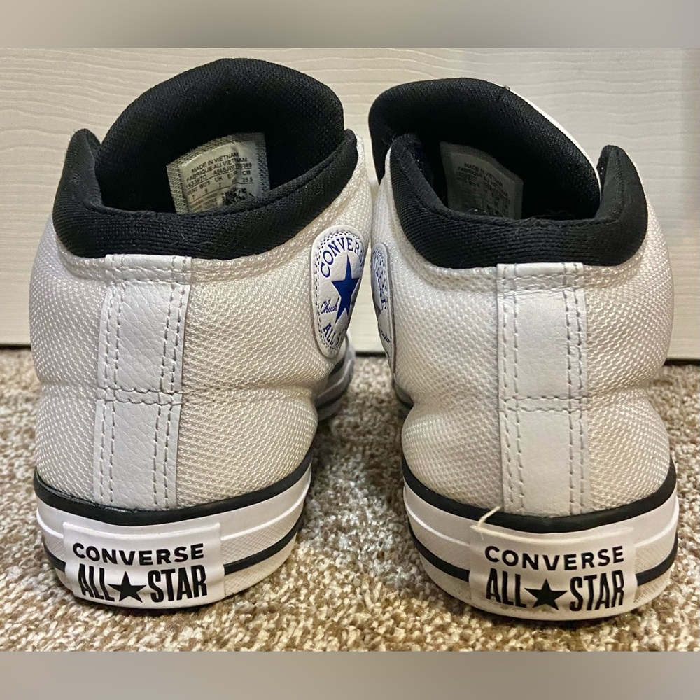 Converse Mens 7/Women’s 9 Chuck Taylor All Star CTAS High Street Mid Shoes EUC - Picture 6 of 7
